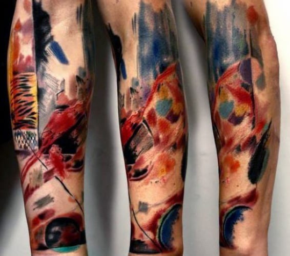 tatuaje abstracto 49