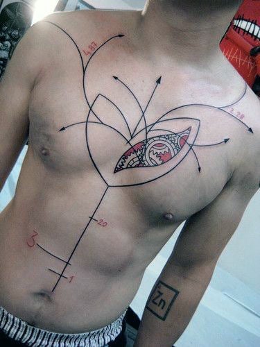 tatuaje abstracto 61
