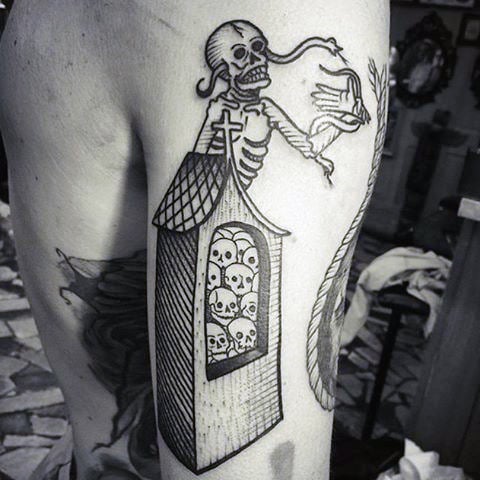 tatuaje cementerio 33