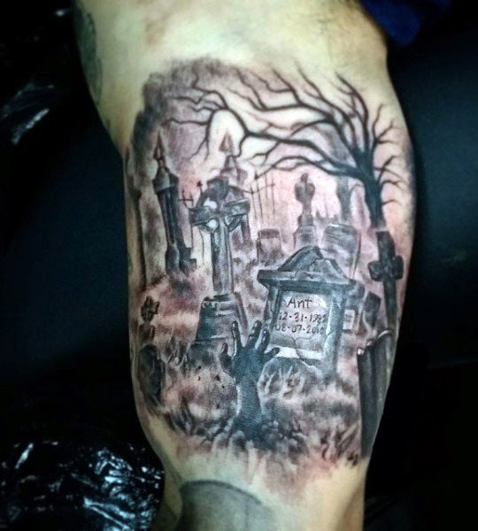 tatuaje cementerio 85