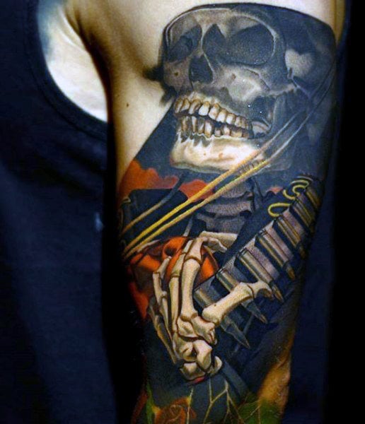tatuaje esqueleto 109