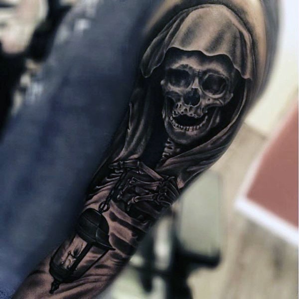 40 Tatuajes de esqueletos (Con el significado)