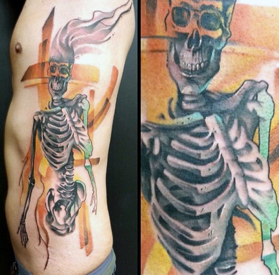tatuaje esqueleto 169