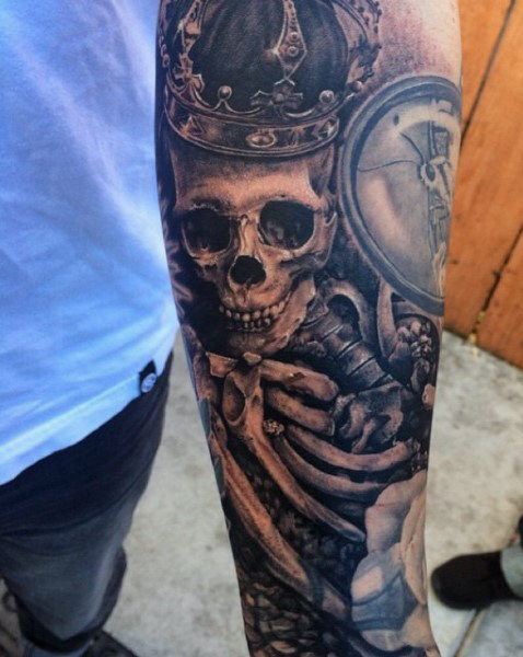 tatuaje esqueleto 21