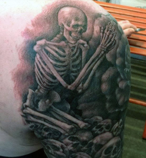 tatuaje esqueleto 65