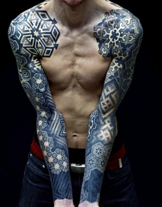 tatuaje geometria sagrada 13