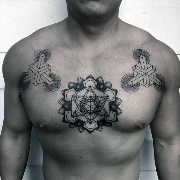 tatuaje geometria sagrada 173