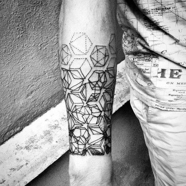 tatuaje geometria sagrada 381