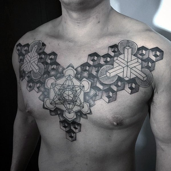 tatuaje geometria sagrada 41