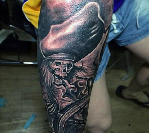 tatuaje pirata 45