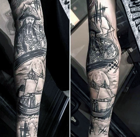 tatuaje pirata 93