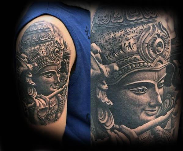 tatuaje Dios Krishna 04