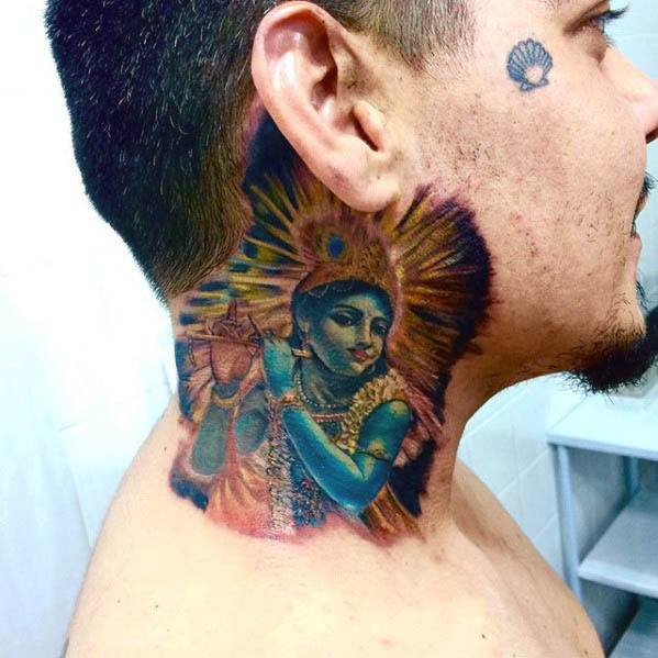 tatuaje Dios Krishna 08