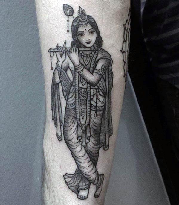 tatuaje Dios Krishna 22