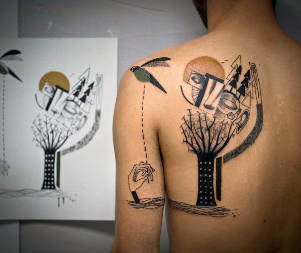 tatuaje cubismo 08