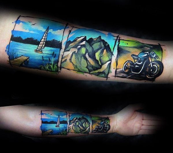 tatuaje de lago 10