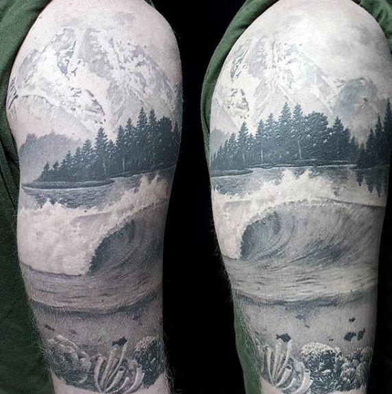 tatuaje de lago 30