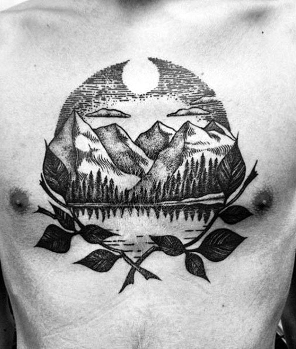 tatuaje de lago 38
