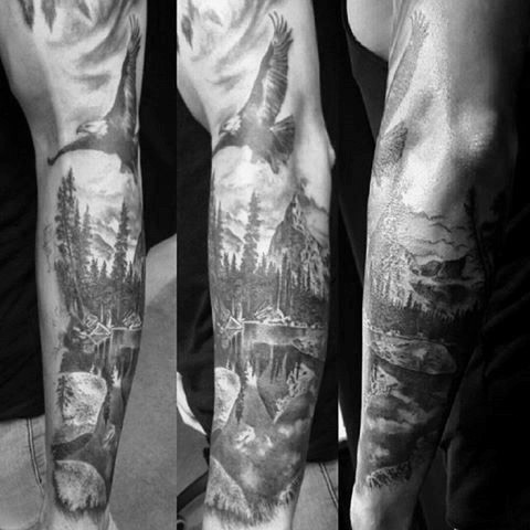 tatuaje de lago 78