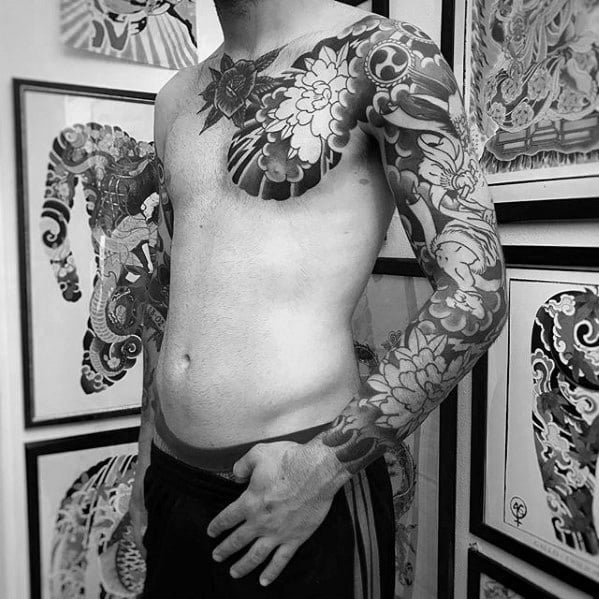 tatuaje dios Raijin 50