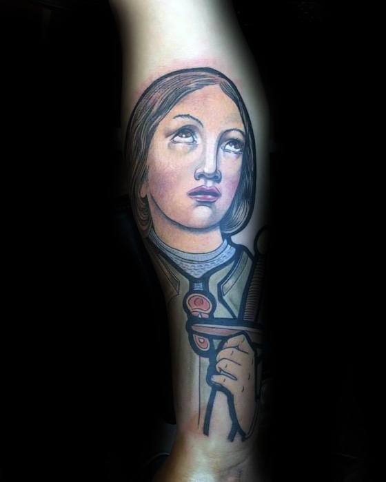 36 Tatuajes de Juana de Arco ¿Qué simbolizan?