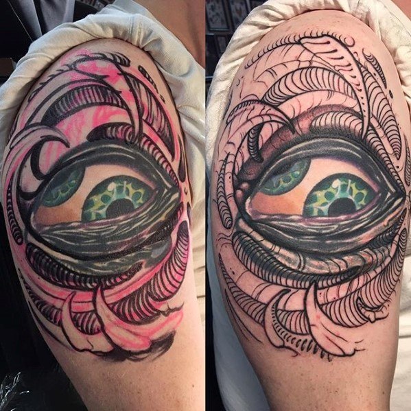 tatuaje tercer ojo interno 92