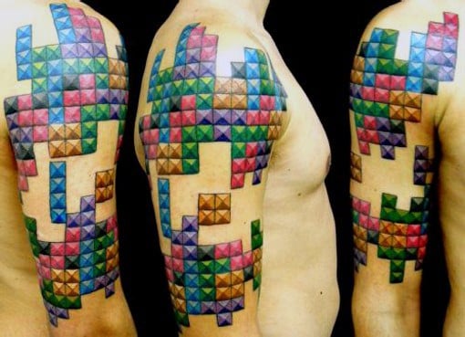 tatuaje tetris 12