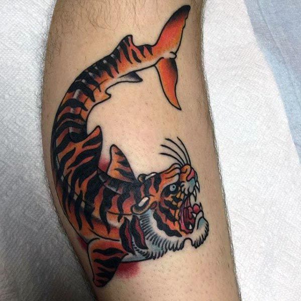 tatuaje tiburon tigre 04
