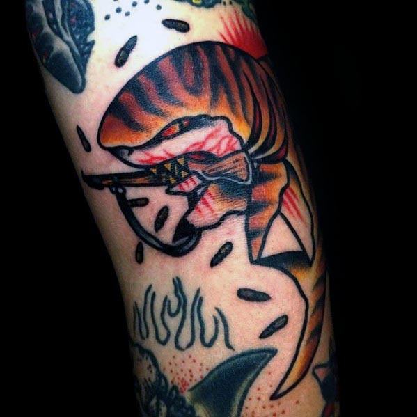 tatuaje tiburon tigre 20