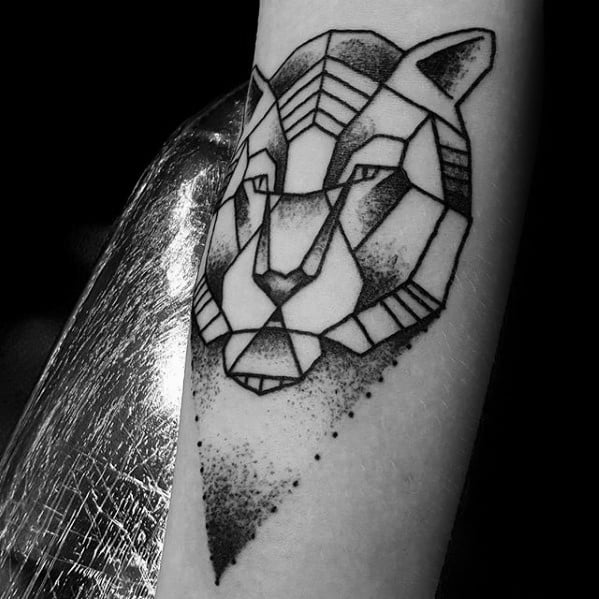 tatuaje tigre geometrico 16