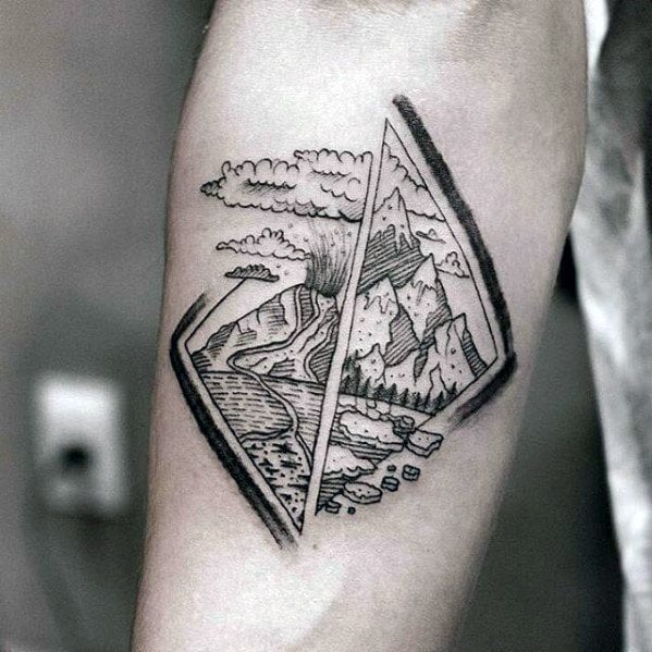 tatuaje volcan 66