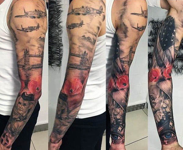 tatuaje amapola 145