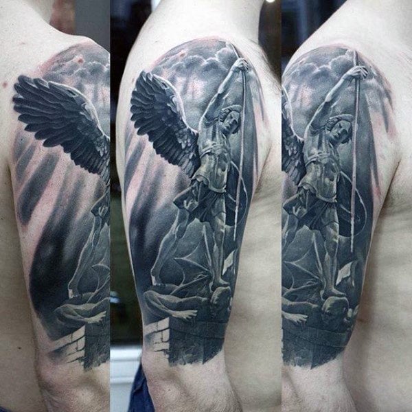 tatuaje angel de la guarda 01