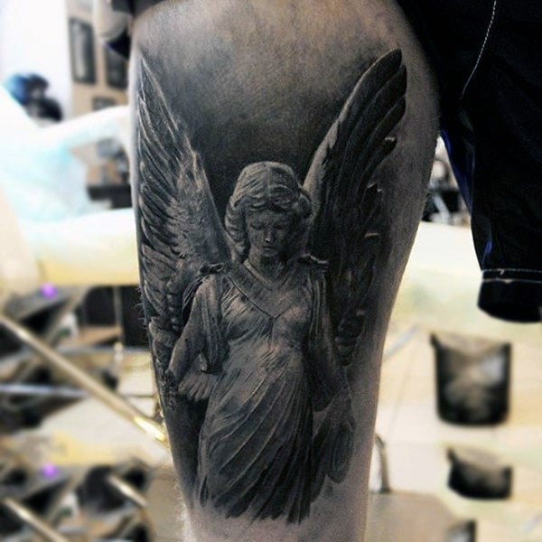 tatuaje angel de la guarda 137