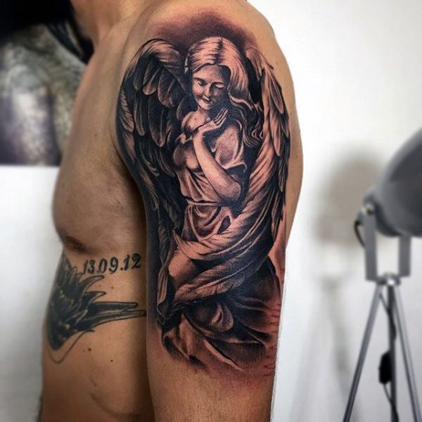 tatuaje angel de la guarda 145