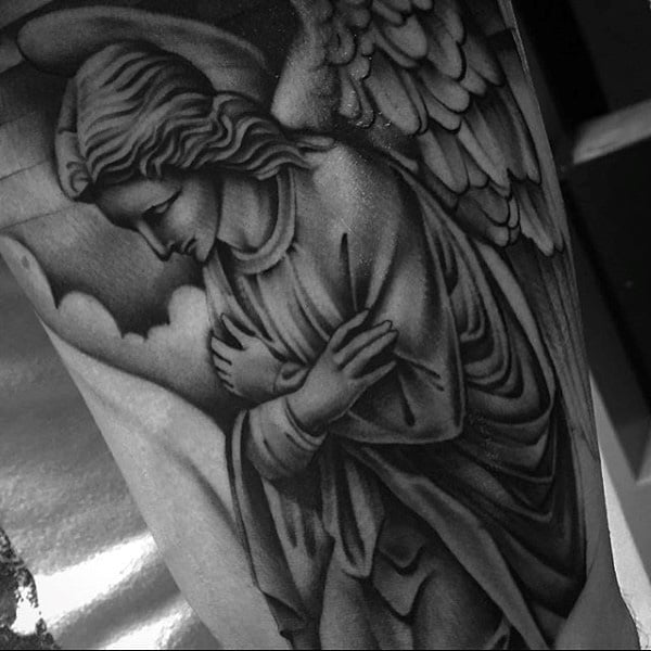 tatuaje angel de la guarda 341