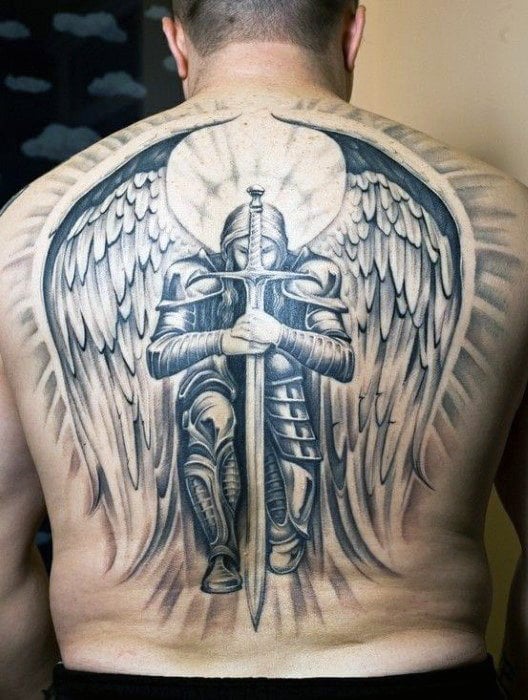 tatuaje angel de la guarda 377