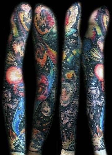 tatuaje astronauta astronomia 273