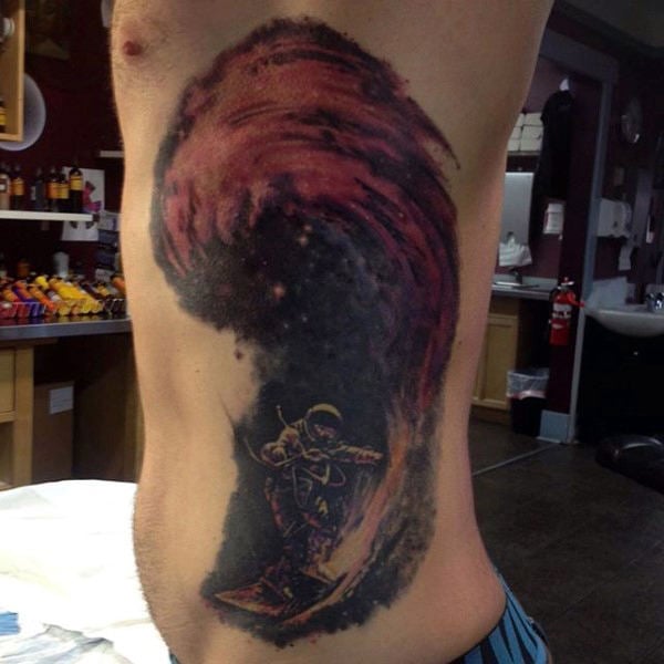 tatuaje astronauta astronomia 333