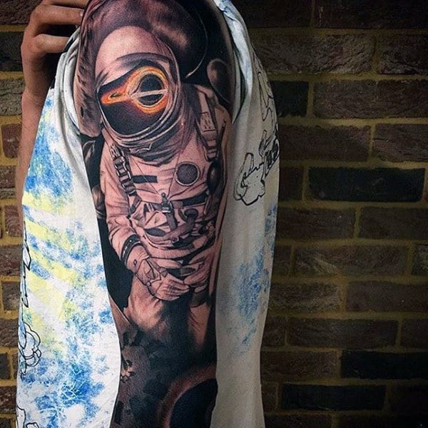 tatuaje astronauta astronomia 345
