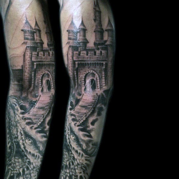 tatuaje castillo 105