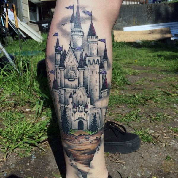 tatuaje castillo 165