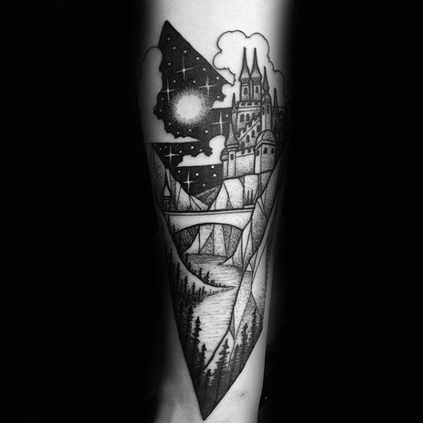 tatuaje castillo 173