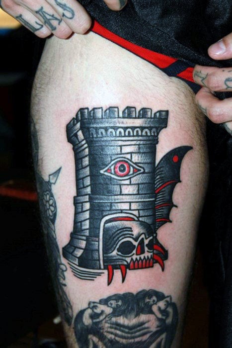 tatuaje castillo 189