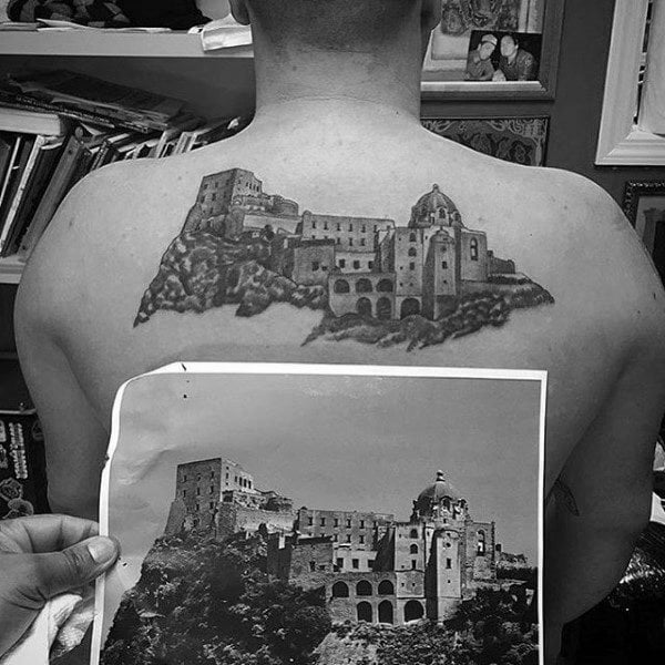 tatuaje castillo 217