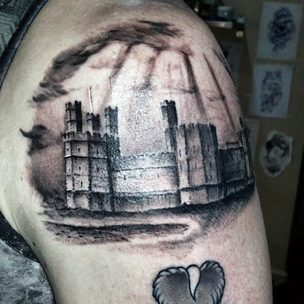 tatuaje castillo 221