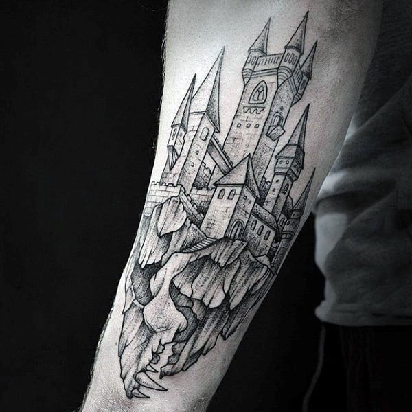 tatuaje castillo 33