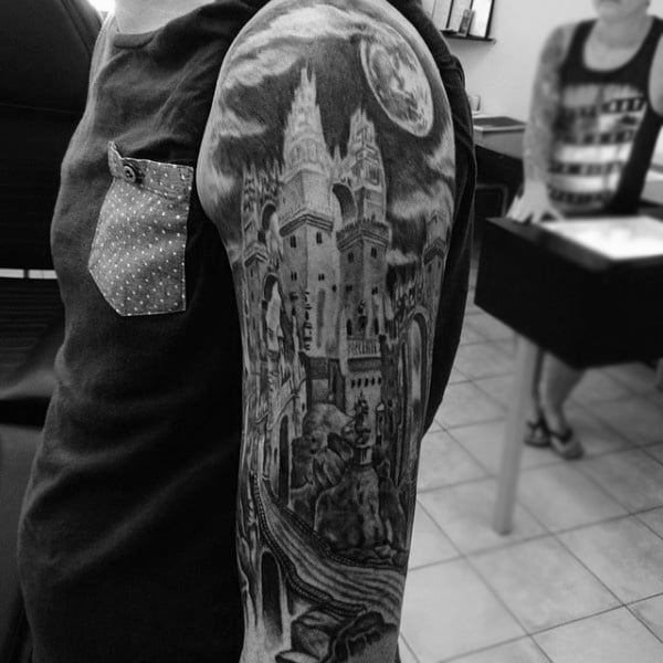 tatuaje castillo 41