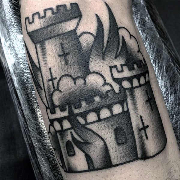tatuaje castillo 57