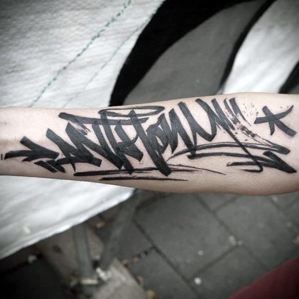 tatuaje graffiti 105